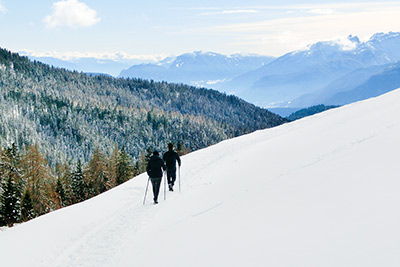 Escursioni invernali a Proves